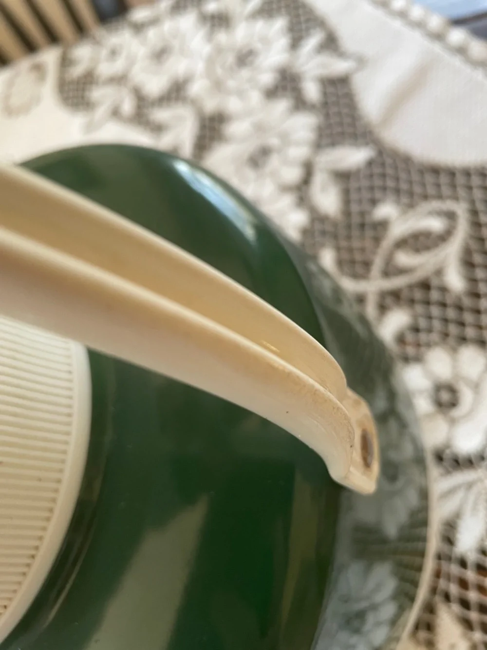 Coleman Green and White Snow Light Gallon Picnic Cooler Jug Vintage